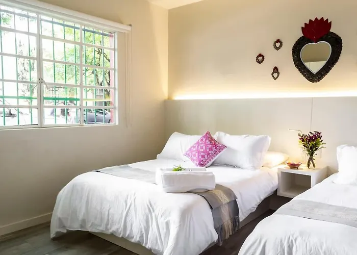 Сasa de vacaciones Dazzling House In The Heart Of Coyoacan/12 Guests